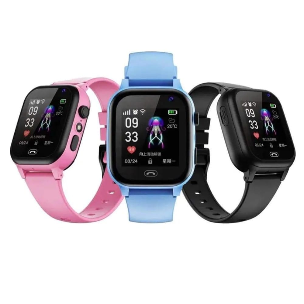 Smart2030 C005 Kids GPS + SIM Calling Smart Watch – Pink - Best Tech & Gadgets in BD | ElectroBaz kids gps watch bd, smart2030 c005, gps tracking watch bangla, kids smart watch pink, gps watch bangladesh, kids safety watch, sim calling watch