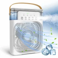 Air-Cooler-Fan-With-Mist-Flow-White-Color